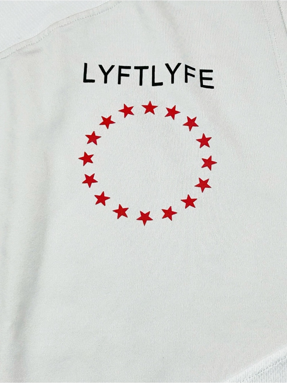 Lyftlyfe 3 Panel Cut Sleeve Tank, Lot of 2, Red and White Large - Picture 4 of 10